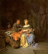 BEGA, Cornelis The Duet  hgg painting